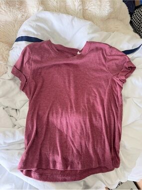 Pacsun Burgundy Short Sleeve Tee